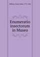 Enumeratio insectorum in Museo, Billberg, Gustav Johan, 1772-1844 