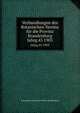 Verhandlungen des Botanischen Vereins fr die Provinz Brandenburg. Jahrg.45 1903, Botanischer Verein der Provinz Brandenburg 