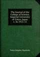 The Journal of the College of Science, Imperial University of Tokyo, Japan. v. 36 1913-15, The College of Science Imperial University of Tokyo 