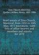 Brief annals of Zion Church, Montreal, from 1832 to 10th May, 1871 microform : with lists of office-bearers and members and reports for 1870, Zion Church (Montr?al, Quebec),Wilkes, Henry, 1805-1886 