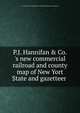 P.J. Hannifan & Co.'s new commercial railroad and county map of New Yort State and gazetteer, P. J. Hannifan &amp; Co,Warshaw Collection of Business Americana 