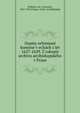 Dopisy reforman? komisse v ech?ch z let 1627-1629. Z rukopis archivu arcibiskupsk?ho v Praze, Podlaha, Ant. (Anton?n), 1865-1932,Prague. Archiv arcibiskupsk? 