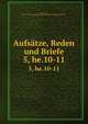 Aufstze, Reden und Briefe. 5, he.10-11, Adler, Victor, 1852-1918,Sozialdemokratische Arbeiterpartei Deutsch?sterreichs 
