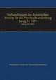 Verhandlungen des Botanischen Vereins fr die Provinz Brandenburg. Jahrg.34 1893, Botanischer Verein der Provinz Brandenburg 