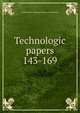 Technologic papers. 143-169, United States. National bureau of standards 