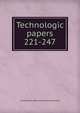 Technologic papers. 221-247, United States. National bureau of standards 