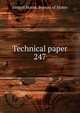Technical paper. 247, United States. Bureau of Mines 