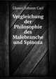 Vergleichung der Philosophie des Malebranche und Spinoza, Glaser, Johann Carl 