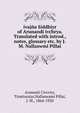 ivaj?a Siddhiyr of Arunandi ivchrya. Translated with introd., notes, glossary etc. by J.M. Nallaswmi Pillai, Arunanti Civcriyr, Tirutturaiyr,Nallaswami Pillai, J. M., 1864-1920 