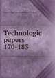 Technologic papers. 170-183, United States. National bureau of standards 