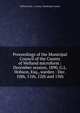 Proceedings of the Municipal Council of the County of Welland microform : December session, 1890, G.L. Hobson, Esq., warden : Dec. 10th, 11th, 12th and 13th, Welland (Ont. : County). Municipal Council 