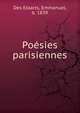 Po?sies parisiennes, Des Essarts, Emmanuel, b. 1839 