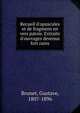Recueil d'opuscules et de fragmens en vers patois. Extraits d'ouvrages devenus fort rares, Brunet, Gustave, 1807-1896 
