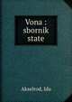 Vona : sbornik state, Akselrod, Ida 