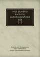 ivot starho kantora; autobiografick lce. 1-3, Kosina, Jan Evangelista, 1827-1899,V?vra, Arnot. ivot star?ho kantora 