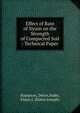 Effect of Rate of Strain on the Strength of Compacted Soil : Technical Paper, Hampton, Delon,Yoder, Eldon J. (Eldon Joseph) 