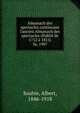 Almanach des spectacles continuant l`ancien Almanach des spectacles (Publi de 1752 1815). 36, 1907, Soubie, Albert, 1846-1918 