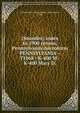 (Soundex) index to 1900 census, Pennsylvania microform. PENNSYLVANIA – T1068 - K-400 M.-K-400 Mary D., United States. Census office. 12th census, 1900 
