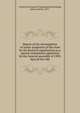 Report of the investigation of oyster properties of the state by the Board of equalization as a special commission appointed by the General assembly of 1909, Special law 486, Connecticut. Board of Equalization,Newlands, James Andrew, 1877- 