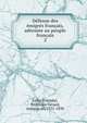 D?fense des ?migr?s fran?ais, adress?e au peuple fran?ais, Lally-Tolendal, Trophime G?rard, marquis de, 1751-1830 
