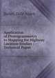 Application of Photogrammetry to Mapping for Highway Location Studies : Technical Paper, Bailey, Dale Alden 