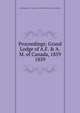 Proceedings: Grand Lodge of A.F. & A.M. of Canada, 1859. 1859, Grand Lodge of A.F. &amp;amp; A.M. of Canada in the Province of Ontario 