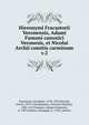 Hieronymi Fracastorii Veronensis, Adami Fumani canonici Veronesis, et Nicolai Archii comitis carminum. v.2, Fracastoro, Girolamo, 1478-1553,Niccol?, d'Arco, 1479-1546,Ramusio, Giovanni Battista, 1485-1557,Fumano, Adamo Francesco, d. 1587,Comino, Giuseppe, d. 1756?, printer 