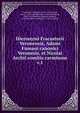 Hieronymi Fracastorii Veronensis, Adami Fumani canonici Veronesis, et Nicolai Archii comitis carminum. v.1, Fracastoro, Girolamo, 1478-1553,Niccol?, d'Arco, 1479-1546,Ramusio, Giovanni Battista, 1485-1557,Fumano, Adamo Francesco, d. 1587,Comino, Giuseppe, d. 1756?, printer 