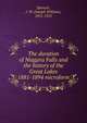 The duration of Niagara Falls and the history of the Great Lakes 1881-1894 microform, Spencer, J. W. (Joseph William), 1851-1921 