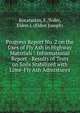 Progress Report No. 2 on the Uses of Fly Ash in Highway Materials : Informational Report - Results of Tests on Soils Stabilized with Lime-Fly Ash Admixtures, Kocataskin, F.,Yoder, Eldon J. (Eldon Joseph) 