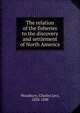 The relation of the fisheries to the discovery and settlement of North America, Woodbury, Charles Levi, 1820-1898 