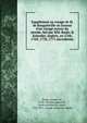 Suppl?ment au voyage de M. de Bougainville ou Journal d'un voyage autour du monde, fait par MM. Banks & Solander, Anglois, en 1768, 1769, 1770, 1771 microforme, Banks, Joseph, Sir, 1743-1820,Bougainville, Louis-Antoine de, comte, 1729-1811. Voyage autour du monde 