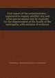 First report of the commissioners : appointed to inquire whether any and what special means may be requisite for the improvement of the health of the metropolis, with minutes of evidence, Great Britain. Metropolitan sanitary commission 