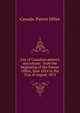 List of Canadian patents microform : from the beginning of the Patent Office, June 1824 to the 31st of August 1872, Canada. Patent Office 