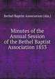 Minutes of the Annual Session of the Bethel Baptist Association 1853, Bethel Baptist Association (Ala.) 