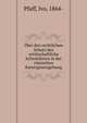 Uber den rechtlichen Schutz des wirthschaftliche Schwacheren in der romischen Kaisergesetzgebung, Pfaff, Ivo, 1864- 