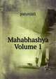 Mahabhashya Volume 1, Patanjali 