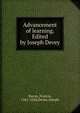 Advancement of learning. Edited by Joseph Devey, Фрэнсис Бэкон 