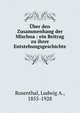 ?ber den Zusammenhang der Mischna : ein Beitrag zu ihrer Entstehungsgeschichte, Rosenthal, Ludwig A., 1855-1928 