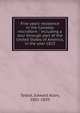 Five years' residence in the Canadas microform : including a tour through part of the United States of America, in the year 1823, Talbot, Edward Allen, 1801-1839 