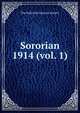 Sororian. 1914 (vol. 1), The Estherian Literary Society 