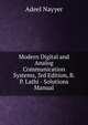Modern Digital and Analog Communication Systems, 3rd Edition, B. P. Lathi - Solutions Manual, Adeel Nayyer 