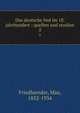 Das deutsche lied im 18. jahrhundert : quellen und studien. 2, Friedlaender, Max, 1852-1934 