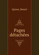 Pages detachees, Quinet, Beno?t 