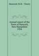 Annual report of the Town of Hancock, New Hampshire. 1934, Hancock (N.H. : Town) 