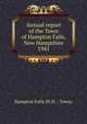 Annual report of the Town of Hampton Falls, New Hampshire. 1941, Hampton Falls (N.H. : Town) 