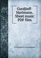 Gurdjieff-Hartmann. Sheet music PDF files, G I Gurdjieff ,De hartmann 