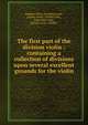 The first part of the division violin : containing a collection of divisions upon several excellent grounds for the violin, John Playford 