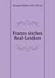 Franzo?sisches Real-Lexikon, Klo?pper, Clemens, 1847-1913, ed 