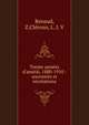 Trente ann?es d'amiti?, 1880-1910 : souvenirs et r?cr?ations, Renaud, Z,Cl?roux, L. J. V 